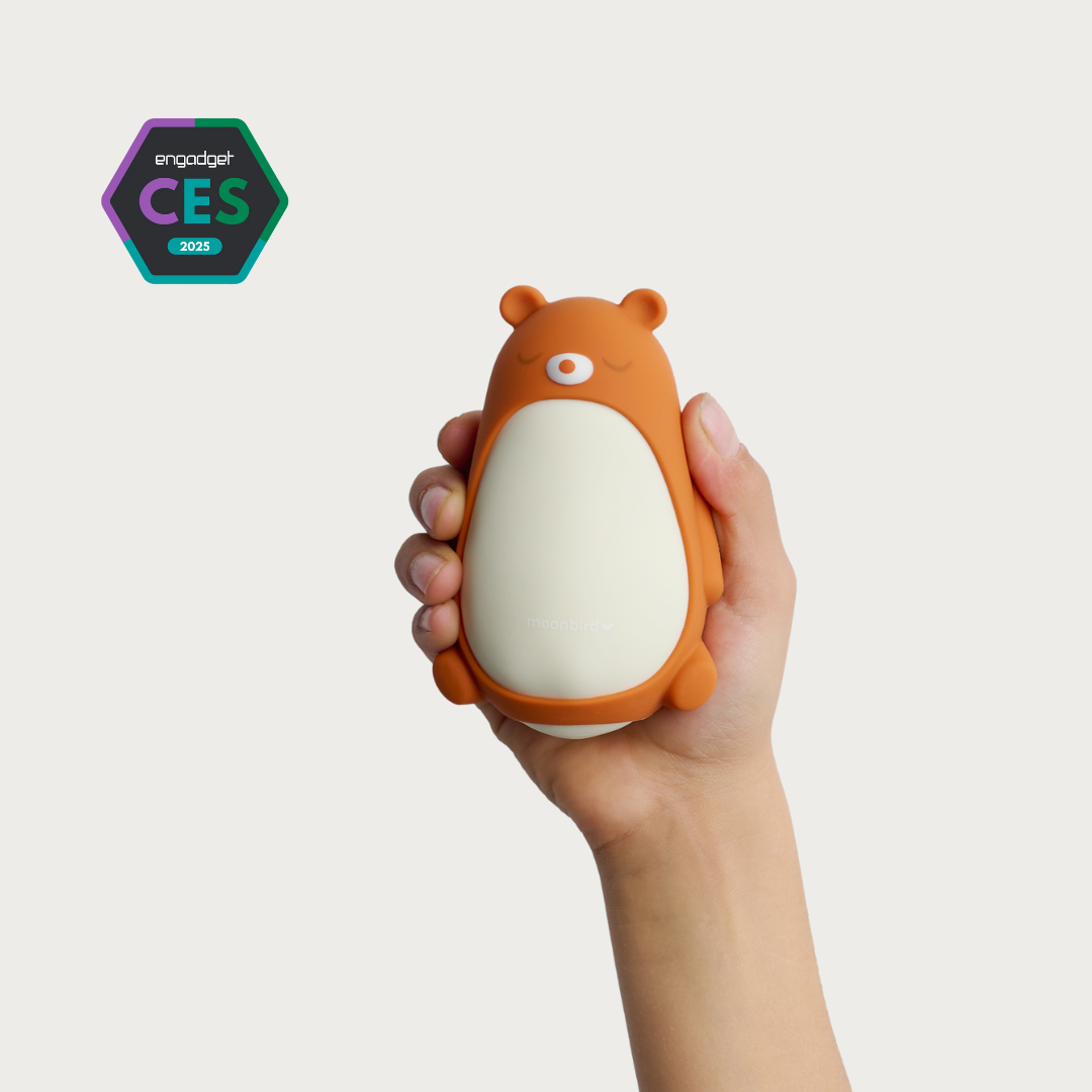 moonbuddy bear with CES award - brown color